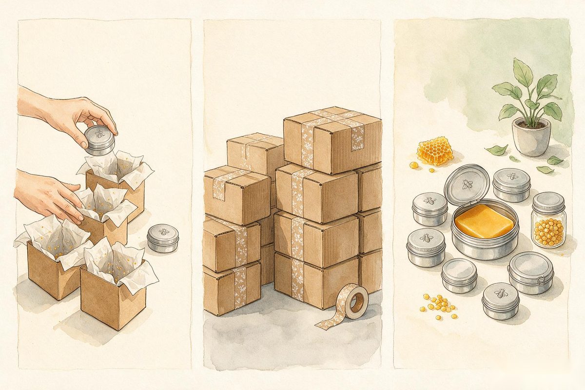 Box packaging, carton packing, ready to ship